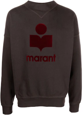 ISABEL MARANT 2022春夏棕色标志长袖套头圆领卫衣 SW034222A043HFADED Buy ISABEL MARANT 2022春夏棕色标志长袖套头圆领卫衣 SW034222A043HFADED