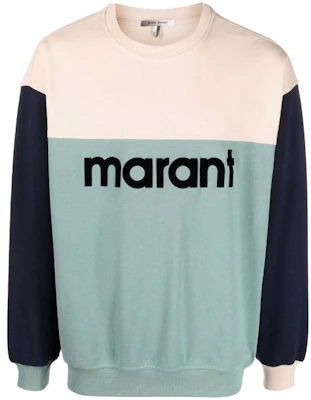 ISABEL MARANT 春夏22拼色标志印花卫衣绿色 22PSW027922P045H-60CE Buy ISABEL MARANT 春夏22拼色标志印花卫衣绿色 22PSW027922P045H-60CE