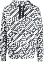 ISABEL MARANT SS22 Geometric Print Hoodie Black Pullover SW005522P038HECBK ISABEL MARANT SS22 Geometric Print Hoodie Black Pullover SW005522P038HECBK