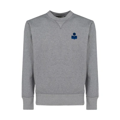 ISABEL MARANT SS22 Logo Crewneck Sweatshirt Grey 22PSW005722P041H-02GY