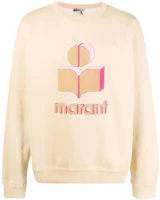 ISABEL MARANT SS22 Logo Print Sweatshirt Yellow () 22PSW012522P039H10HY ISABEL MARANT SS22 Logo Print Sweatshirt Yellow () 22PSW012522P039H10HY