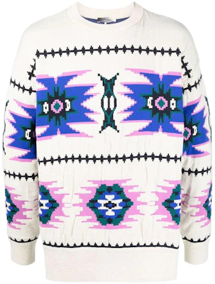 ISABEL MARANT SS22 白色印花圆领套头衫 PU180022P064H02LY Buy ISABEL MARANT SS22 白色印花圆领套头衫 PU180022P064H02LY