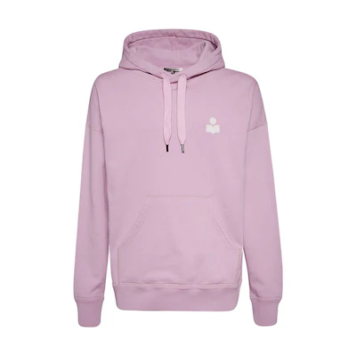 ISABEL MARANT SS22 Pink Solid Color Long Sleeve Hoodie 22PSW0340-22P041H-40LK