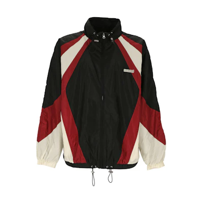 ISABEL MARANT SS23 Colorblock Zip-Up Jacket Black MA0059HAA1C13H-01BK