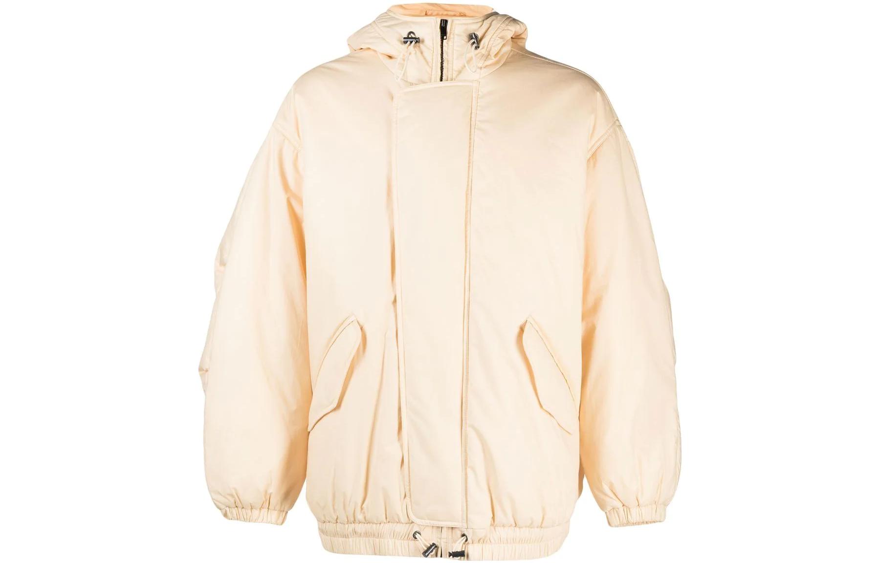 ISABEL MARANT SS23 Hidden Zip Jacket White MA0075HAA1G27H-90VA