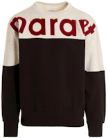 ISABEL MARANT SS23 Logo Colorblock Pullover Hoodie Black SW0031HAA1M06H-FKRD ISABEL MARANT SS23 Logo Colorblock Pullover Hoodie Black SW0031HAA1M06H-FKRD