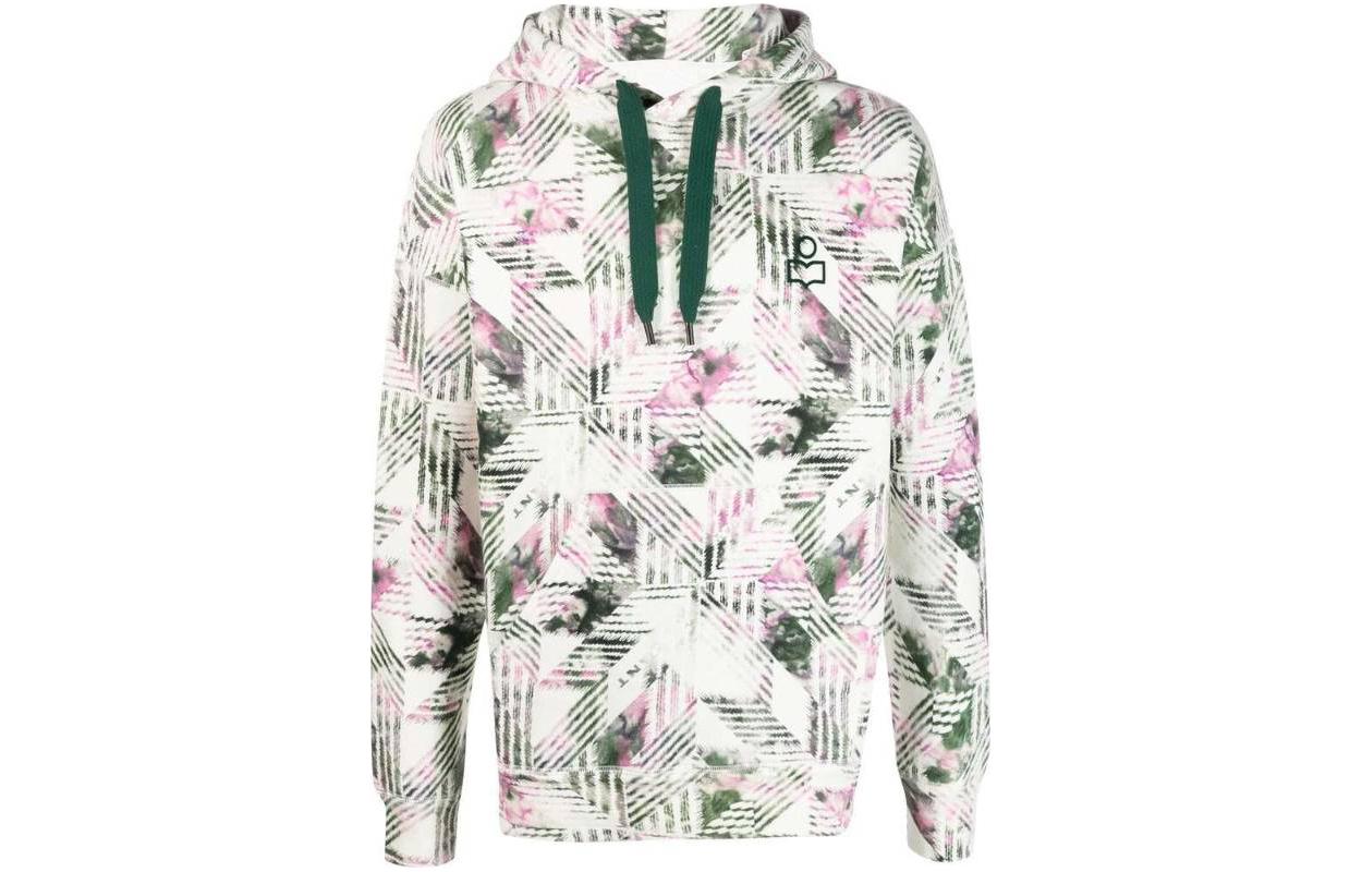 ISABEL MARANT SS23 Patterned Hoodie Multicolor Fashion A1M44HSW0028HA-23EC