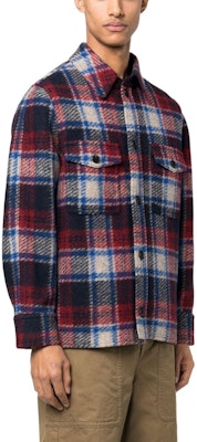 이자벨 마랑 SS23 체크 셔츠 재킷 퍼플 VE0052HAA1D20H-02BK Purchase 이자벨 마랑 SS23 체크 셔츠 재킷 퍼플 VE0052HAA1D20H-02BK