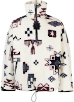 ISABEL MARANT SS23 Printed Fleece Half-Zip Pullover Light Beige MA0061HAA1C14H-23EC ISABEL MARANT SS23 Printed Fleece Half-Zip Pullover Light Beige MA0061HAA1C14H-23EC