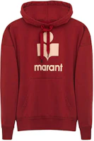 ISABEL MARANT Unisex Red Hoodie with Drawstrings SW0031-21P313O ISABEL MARANT Unisex Red Hoodie with Drawstrings SW0031-21P313O