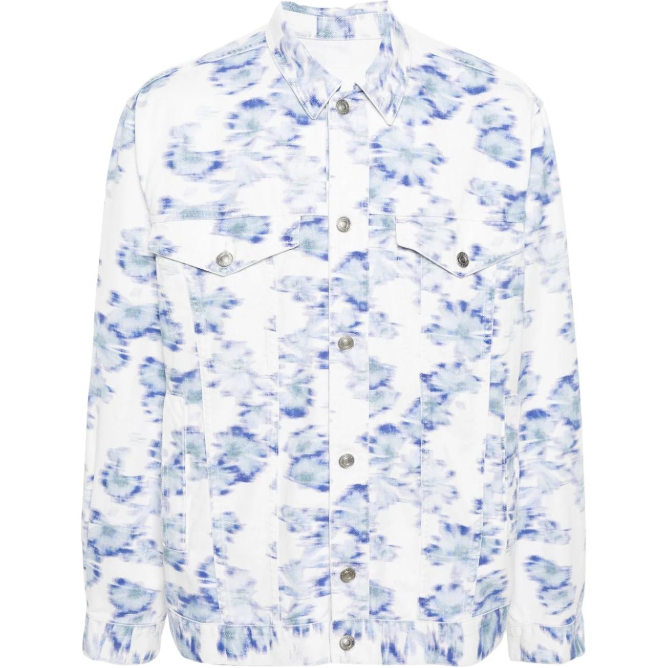 ISABEL MARANT White Collared Slim-Fit Button-Up Jacket VE0063HAB1H10H-30LU