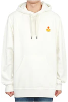ISABEL MARANT White Oversized Hoodie with Logo Print SW0033HAA1M42H20WH ISABEL MARANT White Oversized Hoodie with Logo Print SW0033HAA1M42H20WH