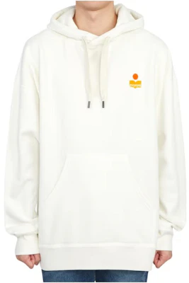 ISABEL MARANT Hoodie Putih Oversized dengan Cetakan Logo SW0033HAA1M42H20WH Buy ISABEL MARANT Hoodie Putih Oversized dengan Cetakan Logo SW0033HAA1M42H20WH