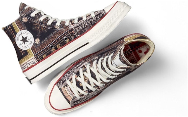 Isabel Marant x Converse Chuck 70 High 'Black Bandana Scarf' A14800C Lookbook Isabel Marant x Converse Chuck 70 High 'Black Bandana Scarf' A14800C