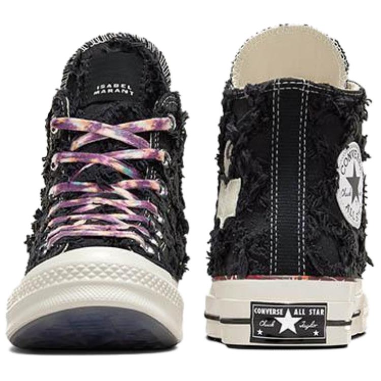 Shop Isabel Marant x Converse Chuck 70 高帮 'Raven' 乌鸦款 A10799C