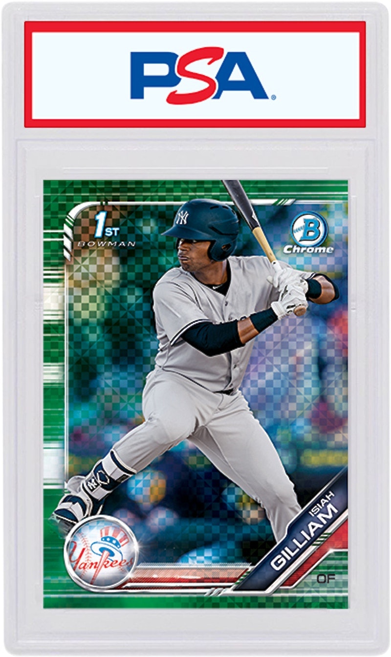 isiah-gilliam-2019-bowman-chrome-x-green-x-fractor-31-bcp-204