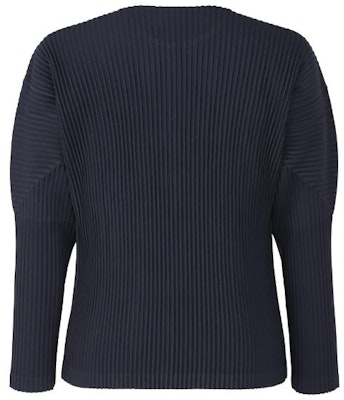 ISSEY MIYAKE 深藍色百褶長袖圓領T恤 HP55JK421-75 Lookbook ISSEY MIYAKE 深藍色百褶長袖圓領T恤 HP55JK421-75