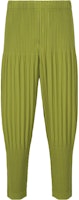 ISSEY MIYAKE Solid Color Loose Fit Jogger Pants Green. HP33JF128-64 ISSEY MIYAKE Solid Color Loose Fit Jogger Pants Green. HP33JF128-64
