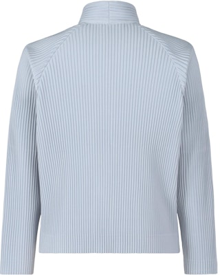 ISSEY MIYAKE 藍色針織摺紋長袖西裝外套 HP33JD154-70 Lookbook ISSEY MIYAKE 藍色針織摺紋長袖西裝外套 HP33JD154-70