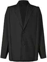ISSEY MIYAKE Black Single-Breasted Long-Sleeve Blazer Jacket LA41FD091-15 ISSEY MIYAKE Black Single-Breasted Long-Sleeve Blazer Jacket LA41FD091-15
