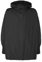 ISSEY MIYAKE Black Solid Dual-Zip Hoodie Jacket HP41FC276-15 ISSEY MIYAKE Black Solid Dual-Zip Hoodie Jacket HP41FC276-15