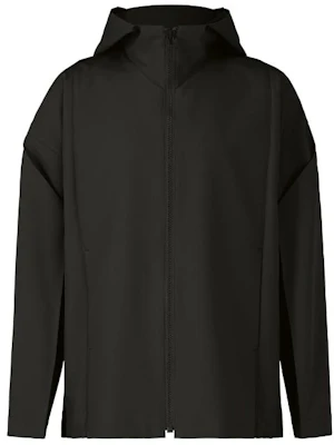 ISSEY MIYAKE Black Solid Zip-Up Hoodie Jacket LA41FC092-15 Buy ISSEY MIYAKE Black Solid Zip-Up Hoodie Jacket LA41FC092-15