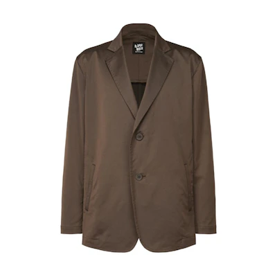 ISSEY MIYAKE Brown Single-Breasted Blazer Jacket Long Sleeve AT41FD707-45