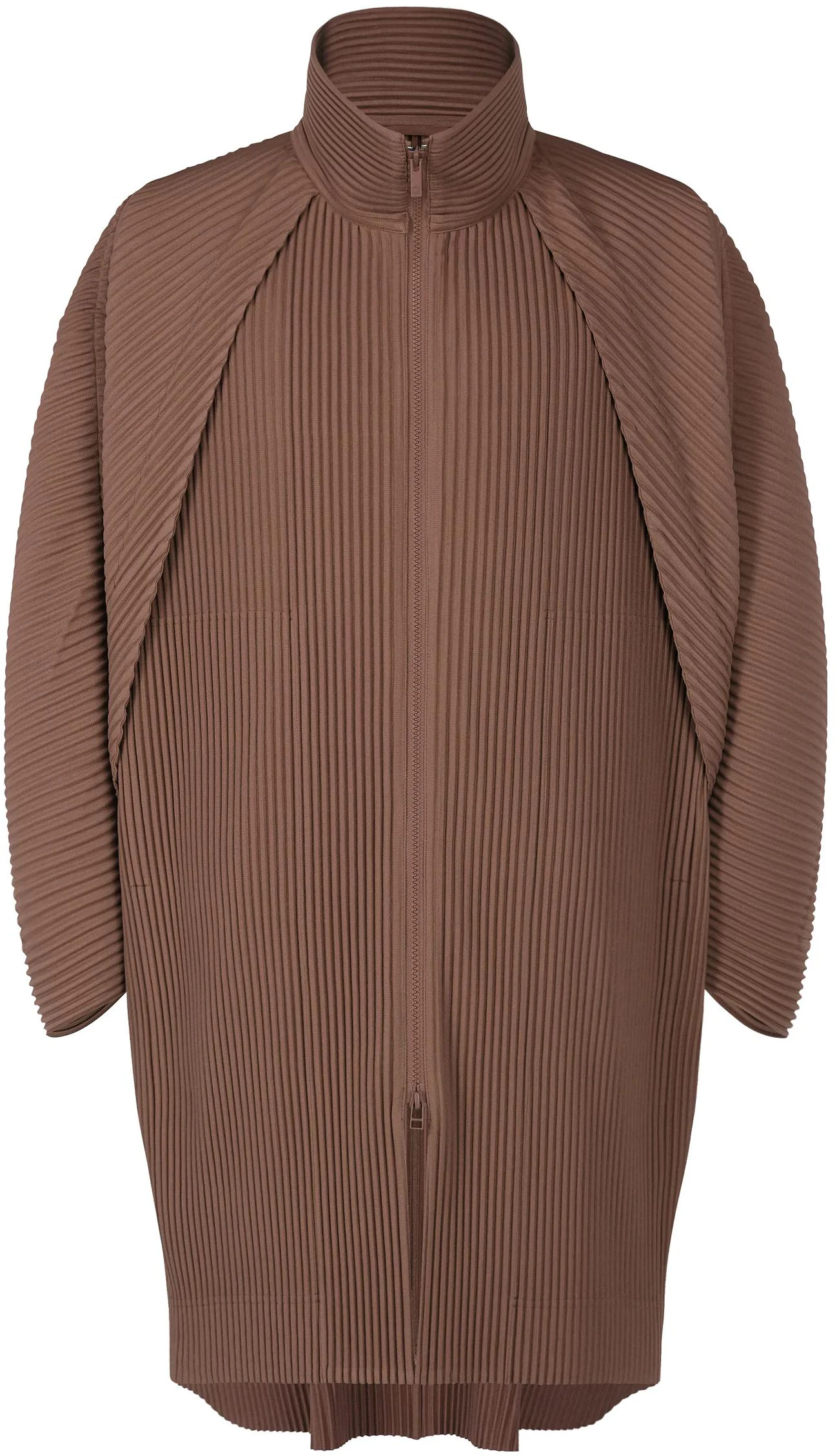issey-miyake-monthly-color-september-brown-high-neck-zip-jacket-hp-33-ja-114-48