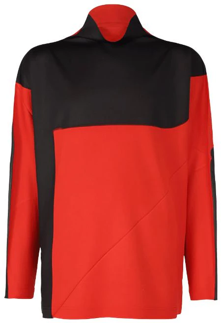 issey-miyake-red-colorblock-turtleneck-pullover-sweatshirt-la-33-jk-134-24