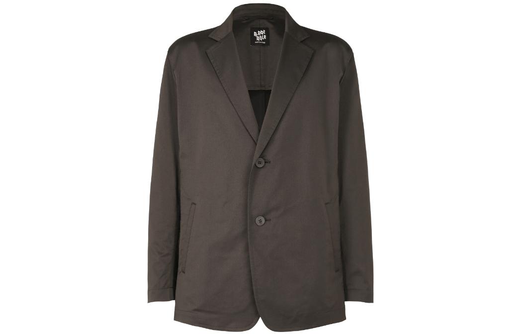 ISSEY MIYAKE Solid Brown Single-Breasted Long Sleeve Jacket AT33FD707-45