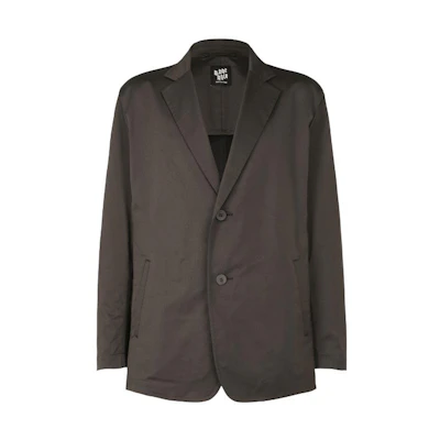 ISSEY MIYAKE Solid Brown Single-Breasted Long Sleeve Jacket AT33FD707-45