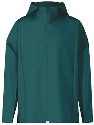 ISSEY MIYAKE Solid Color Green Zip-Up Hoodie Jacket LA41FC09277 Buy ISSEY MIYAKE Solid Color Green Zip-Up Hoodie Jacket LA41FC09277