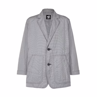 ISSEY MIYAKE Solid Color Single-Breasted Long Sleeve Jacket Unisex Gray AT33FD103-12