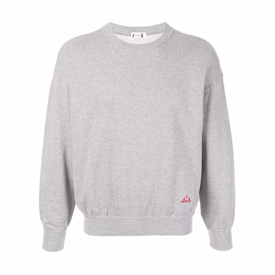 ISSEY MIYAKE Sport Line Logo Pullover Sweatshirt Unisex Gray 4019110003821-grey