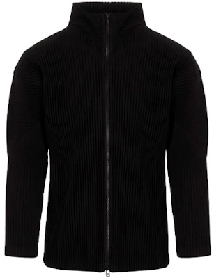 ISSEY MIYAKE SS21 Black Solid High-Neck Zip-Up Sweatshirt Jacket HP18JL14015 Buy ISSEY MIYAKE SS21 Black Solid High-Neck Zip-Up Sweatshirt Jacket HP18JL14015
