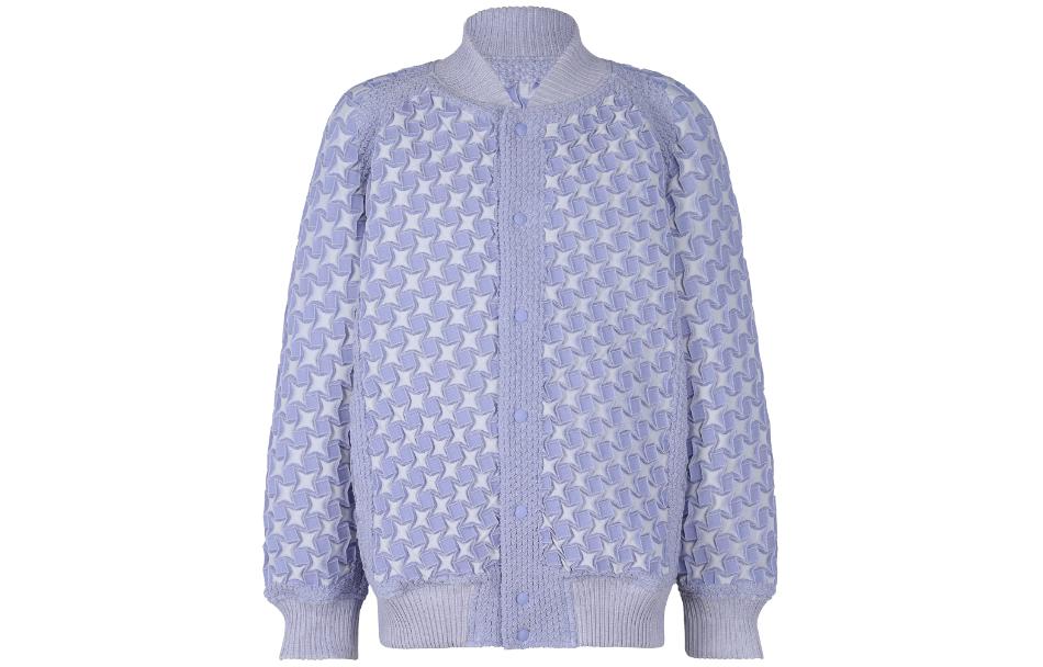 ISSEY MIYAKE Type-O 001 Solid Color Button-Up Jacket Light Blue Unisex AT33FC24871