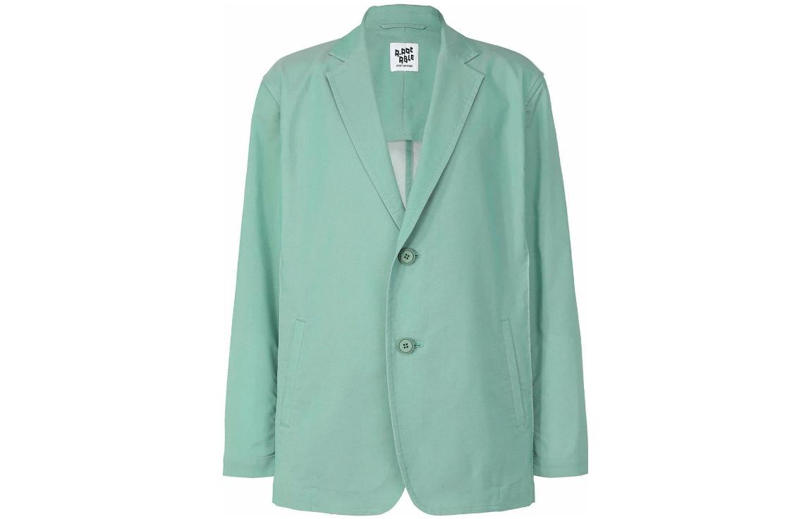 ISSEY MIYAKE Type-S-003 Solid Color Single-Breasted Blazer Jacket Green Men’s AT21FD203-61