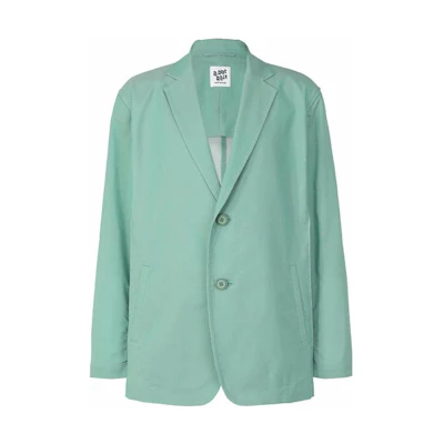 ISSEY MIYAKE Type-S-003 Solid Color Single-Breasted Blazer Jacket Green Men’s AT21FD203-61