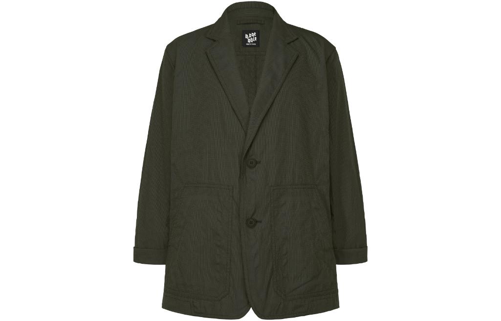 ISSEY MIYAKE Type-U 001 Green Single-Breasted Loose-Fit Jacket AT31FD100-63