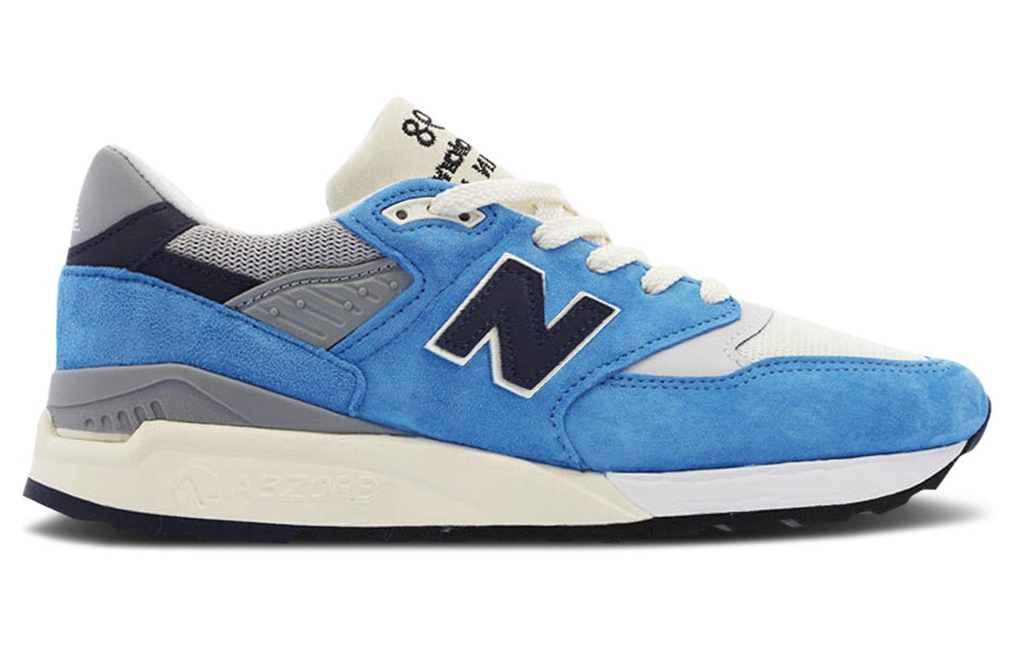 Order J. Crew x New Balance 998 Buatan AS 'Biru Muda' M998JCW