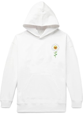 J Balvin Blanco x Takashi Murakami Flower Hoodie White Buy J Balvin Blanco x Takashi Murakami Flower Hoodie White