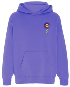 J Balvin紫花联名村上隆紫色帽衫 Buy J Balvin紫花联名村上隆紫色帽衫