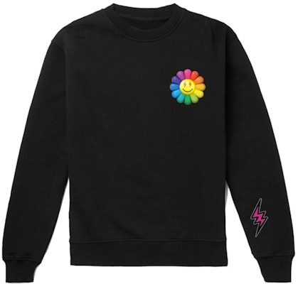 J Balvin x Takashi Murakami Album Sweatshirt Black Buy J Balvin x Takashi Murakami Album Sweatshirt Black