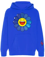 J Balvin x Takashi Murakami Flower Hoodie Blue J Balvin x Takashi Murakami Flower Hoodie Blue