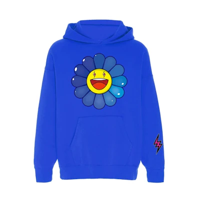 J Balvin Murakami Flower Hoodie Blue