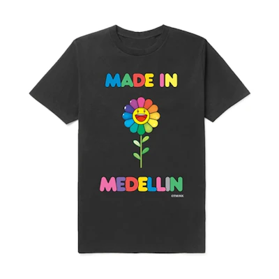 J Balvin Murakami Made In Medellin Tee Black