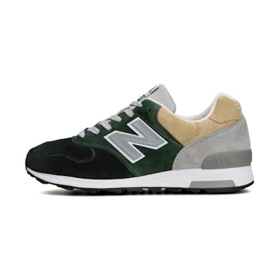 J.Crew NB 1400 Made in USA 'Green Navy Tan'