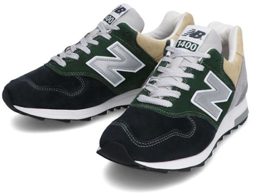 J.Crew x New Balance 1400 Made in USA 'Green Navy Tan' M1400MUJ Lookbook J.Crew x New Balance 1400 Made in USA 'Green Navy Tan' M1400MUJ