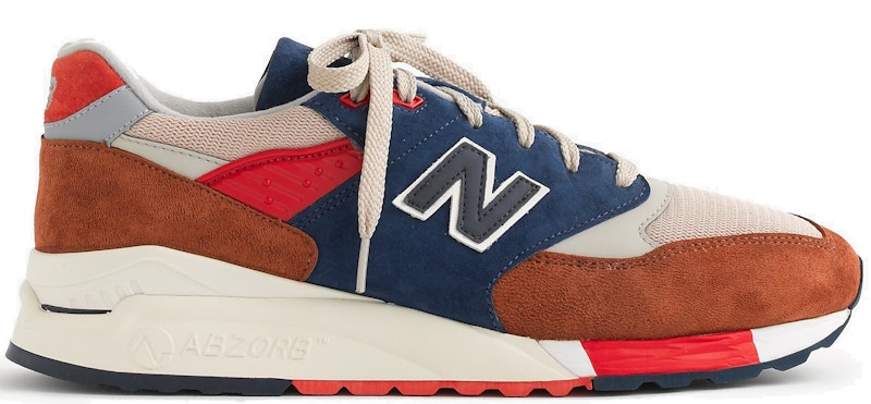 Buy J.Crew x New Balance 998 ''Hilltop Blues'' Sneakers M998HTB