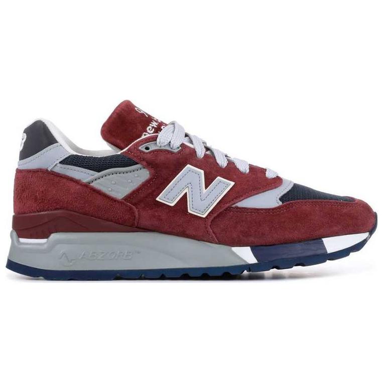 Shop J.Crew x New Balance 998 'Port' Sepatu Sneakers Pria M998JB1